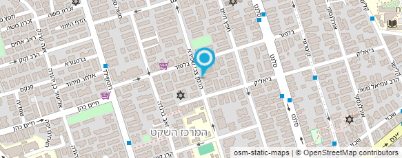 מפת הגעה אל תום טלר- מורה פרטי ללשון