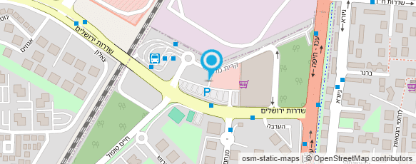 מפת הגעה אל פיצה אלכסנדר