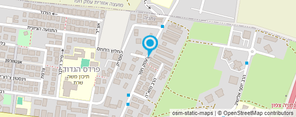 מפת הגעה אל ענת מוסברג צילום