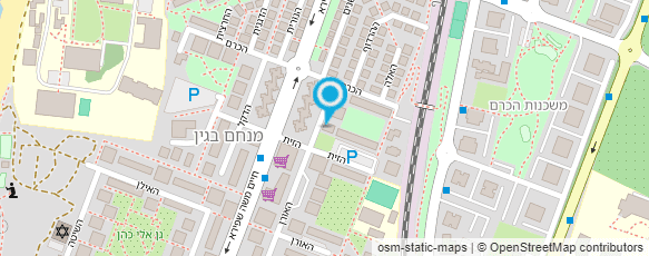 מפת הגעה אל בית הפיצה י