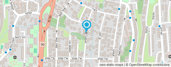 מפת הגעה אל הפרשת חלה עם הרבנית  גיטל לחיאני