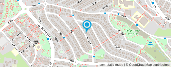 מפת הגעה אל ענת רוזן איפור מקצוע