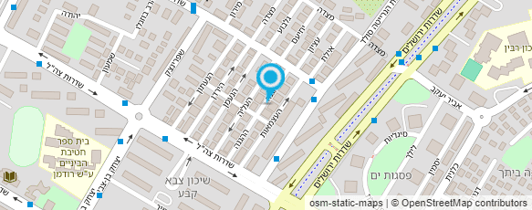 מפת הגעה אל הלנה סרמלי פדיקור מפת הגעה אל הלנה סרמלי פדיקור