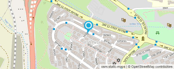 מפת הגעה אל קייטרינג מור וקינמון