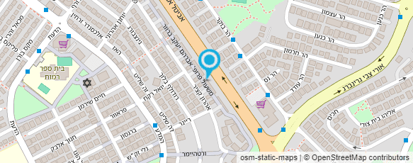 מפת הגעה אל הסושי של צצה