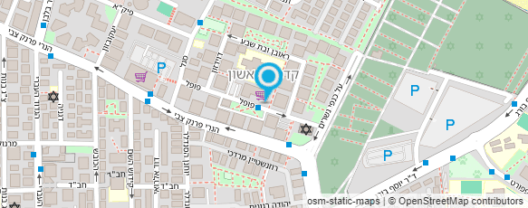 מפת הגעה אל סטודיו קציר