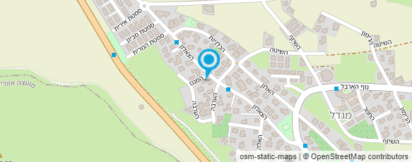 מפת הגעה אל בקתות הזהב