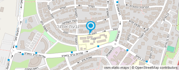 מפת הגעה אל בית הנוער קדימה-  גבעת אולגה