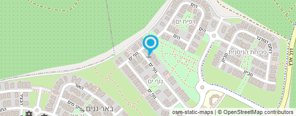 מפת הגעה אל החנות של אלין