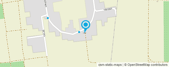 מפת הגעה אל הג'חנון של עילית