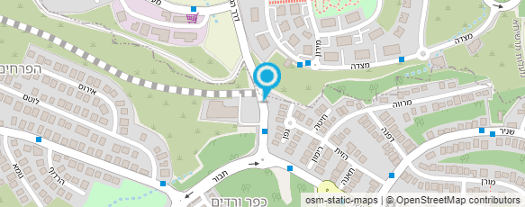 מפת הגעה אל בית ספר למחול כפר ורדים