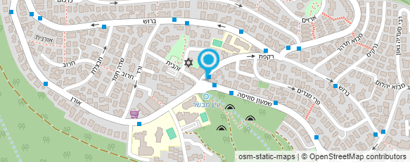 מפת הגעה אל סטודיו לבלט ולמחול אלה