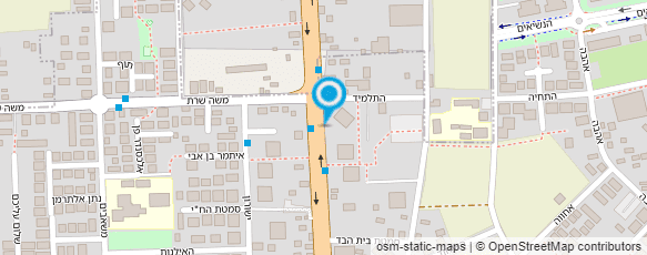 מפת הגעה אל אמיר קן-דרור - תכנון ועיצוב פנים