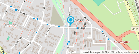 מפת הגעה אל מוניות מיטל