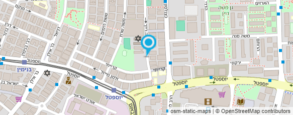 מפת הגעה אל ודים בטיוס- טיפול בליקויי למידה