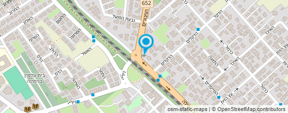 מפת הגעה אל באגט המושבה