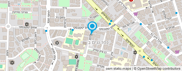 מפת הגעה אל ניב וניצן מאמני כושר