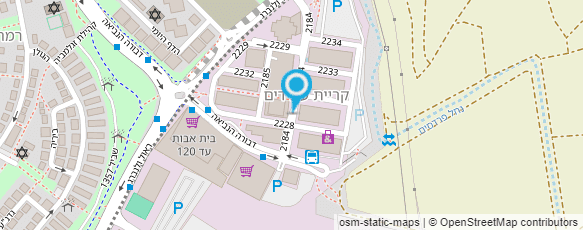 מפת הגעה אל אבי שושה - עיצוב שיער