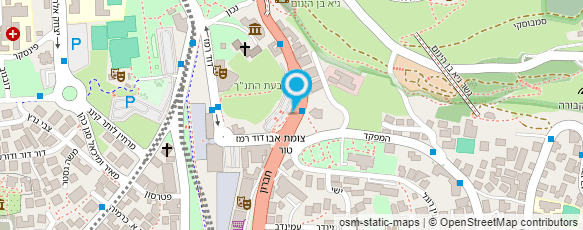 מפת הגעה אל Jgive - פלטפורמת תרומות