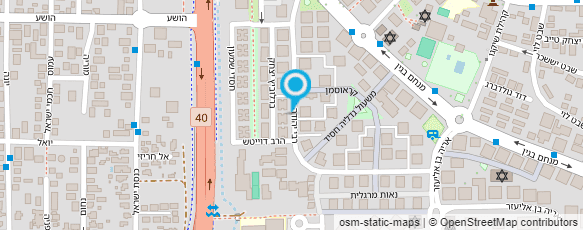 מפת הגעה אל נאור אלוני