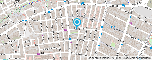 מפת הגעה אל לוי יחזקאל - סופר פאן