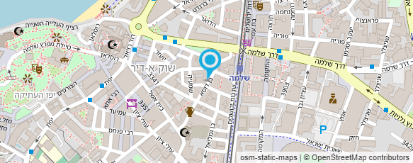 מפת הגעה אל סטודיו בן דוסא