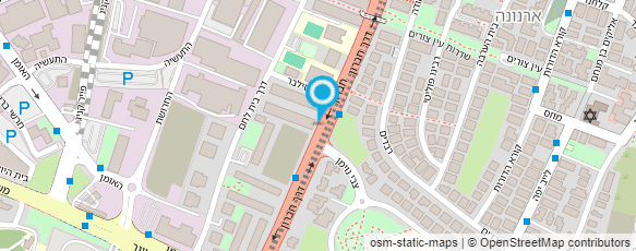 מפת הגעה אל בית חבד תלפיות-ארנונה