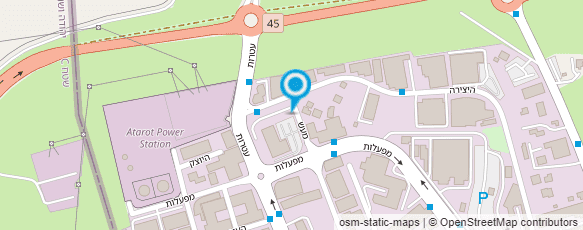 מפת הגעה אל מודה ארונות אמבטיה