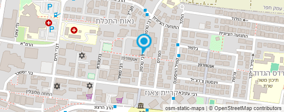 מפת הגעה אל גינון ישראלי  אריאל מלמד