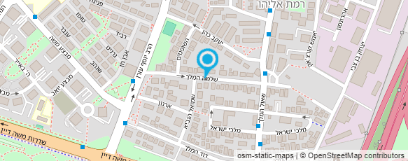 מפת הגעה אל רונה זוהר פילאטיס מכשירים