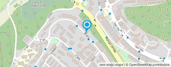 מפת הגעה אל קרן אל גליל  Keren El Galil