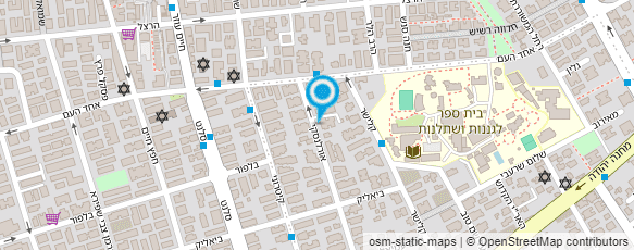 מפת הגעה אל שגית רצון תיקשור