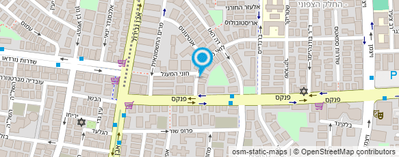 מפת הגעה אל יותם לביא - פסיכותרפיה אינטגרטיבית