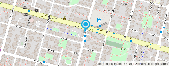 מפת הגעה אל פיצה השף י