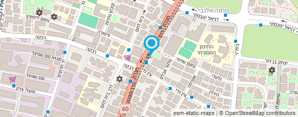 מפת הגעה אל ספיר לבן קוסמטיקאית