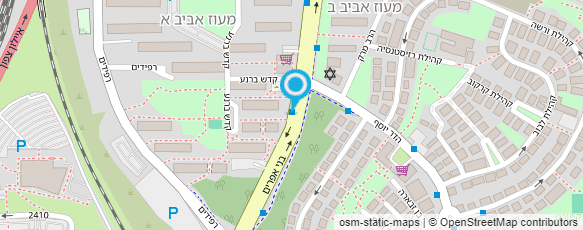מפת הגעה אל דרך היער