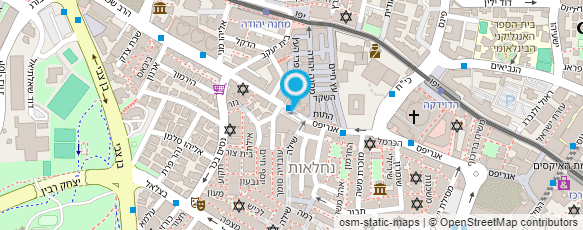 מפת הגעה אל ארגון הארצי של יהודי כורדיסטאן