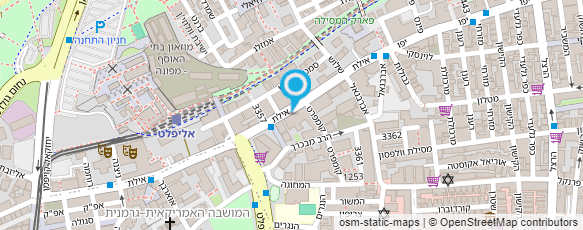 מפת הגעה אל פופקורן דיזיין