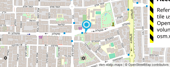 מפת הגעה אל דוש רטן לימוד נגינה