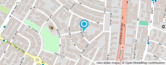 מפת הגעה אל דפנה גלר רפלקסולוגיה