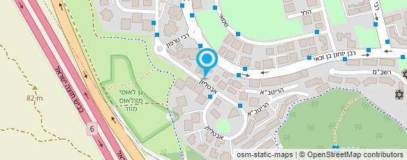 מפת הגעה אל אולמי בראשית