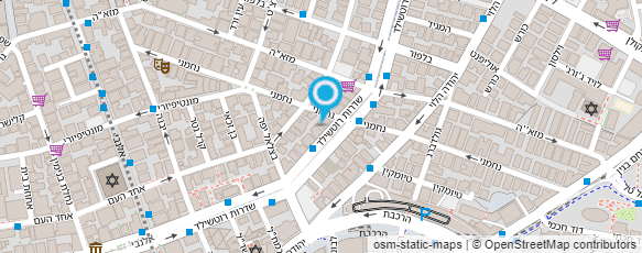 מפת הגעה אל קפה 65