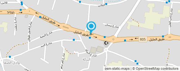 מפת הגעה אל מכללת משגב לחינוך וספורט