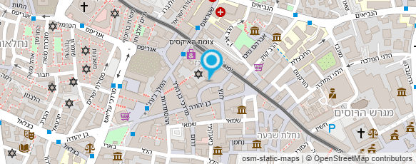 מפת הגעה אל אלכסנדרה ז'רובסקי