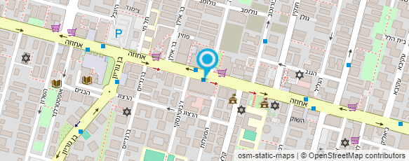 מפת הגעה אל ארגון בוני השרון