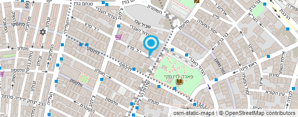 מפת הגעה אל יוגה על הדק הדס בן צור