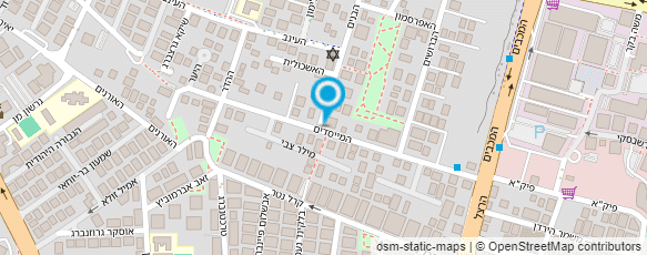 מפת הגעה אל תמר מרוז - עיצוב פנים