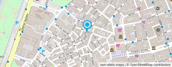 מפת הגעה אל בית מדרש-חב"ד נווה צדק