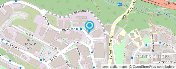 מפת הגעה אל עו"ד קירשטיין  ורה