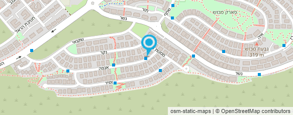 מפת הגעה אל קו מבט- אדריכלות ועיצוב פנים